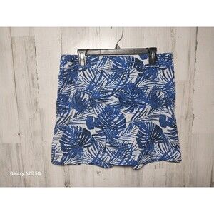 Speedo Womens Swim Skort Skirt UPF 50+ Protection L Resort Summer Pockets